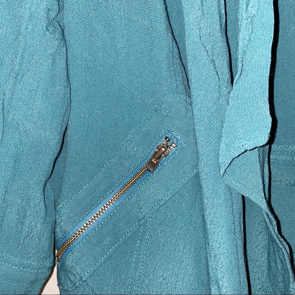 Elevenses Eldora Draped Open Blazer Jacket - Picture 12 of 13